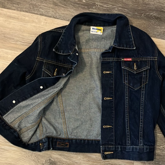 Billabong Dark blue denim jacket - Picture 3 of 7